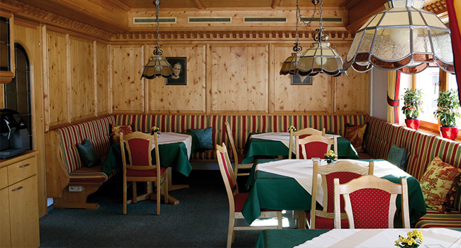 Speisesaal mit angenehmer Athmosphäre
