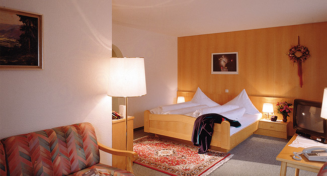 Geräumige Zimmer